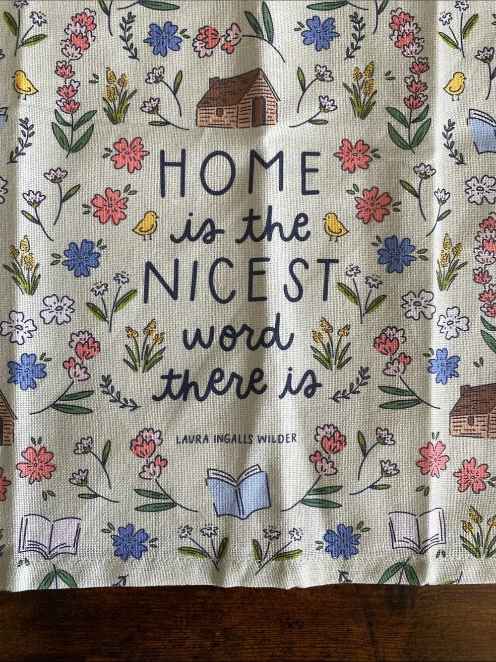 Little House on the Prairie Kitchen Tea Towel